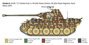 Italeri 0270 SD.KFZ. 171 PANTHER AUSF. A 1/35 – imagen 11