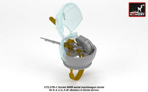 Armory Models ACA7272 UTK-1 Soviet WWII machinegun turret 1/72 – immagine 3