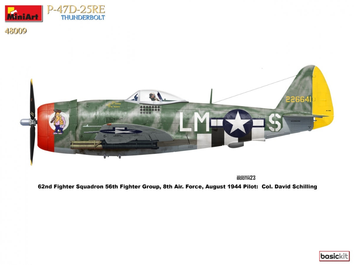 MiniArt 48009 P-47D-25RE THUNDERBOLT. KIT DE BASE 1/48  – image 4