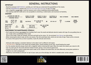 1 Man Army 48GEN300 Spitfire Mk I/II Maintenance stencils 1/48 – Bild 2