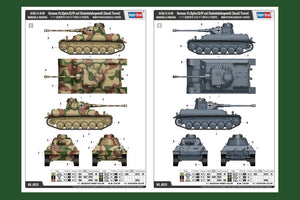 Hobby Boss 80151 Char allemand Type III/IV à châssis hybride et petite tourelle, échelle 1/35  – image 4
