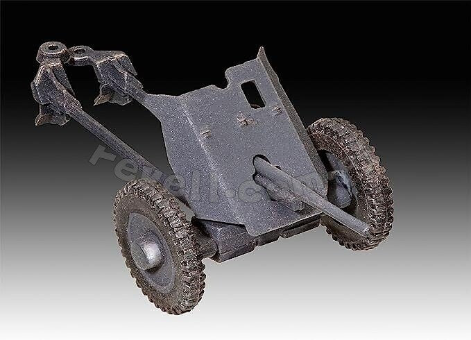 Revell 03344 Krupp Protze KFZ 69 with 3,7cm Pak 1/76 – zdjęcie 4
