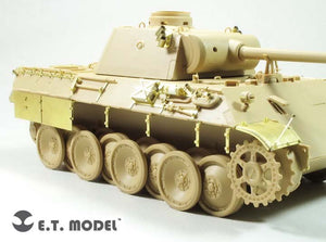 E.T. Model EA35-114 WWII German Panther D Fender &amp;amp; Side Skirts For TAMIYA Kit 1/35 – imagen 3