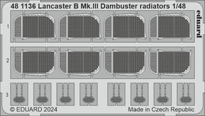 Eduard BIG49413 Lancaster B Mk. III Dambuster PART II HONG KONG MODELS 1/48 – imagen 3