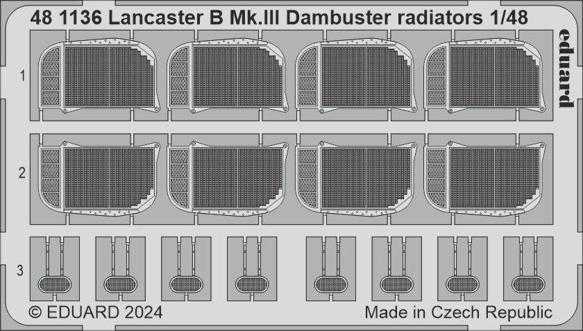 Eduard BIG49413 Lancaster B Mk. III Dambuster PART II HONG KONG MODELS 1/48 – imagen 3