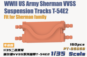 Heavy Hobby PT35058 Chenilles à suspension VVSS pour char Sherman T-54E2 de l&amp;#39;armée américaine (Seconde Guerre mondiale) à l&amp;#39;échelle 1/35