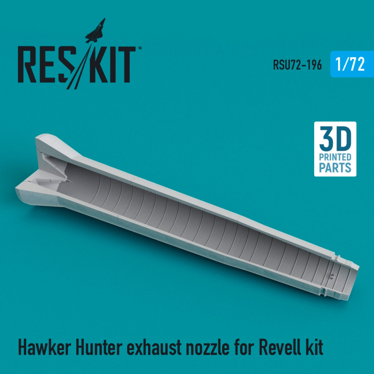 RESKIT RSU72-0196 BUSE D&amp;#39;ÉCHAPPEMENT HAWKER HUNTER POUR MAQUETTE REVELL 1/72
