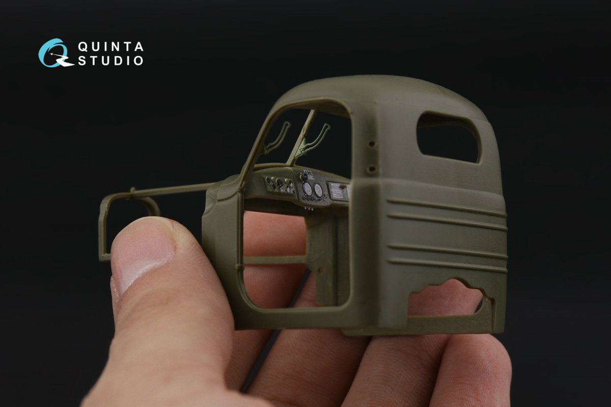 Quinta Studio QD35086 ZiL-157 family 3D-Printed &amp;amp; coloured Interior on decal paper (Trumpeter) 1/35 – immagine 7