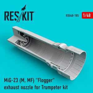 RESKIT RSU48-0185 MIG-23 (M, MF) &amp;quot;FLOGGER&amp;quot; EXHAUST NOZZLE FOR TRUMPETER KIT 1/48 – zdjęcie 2