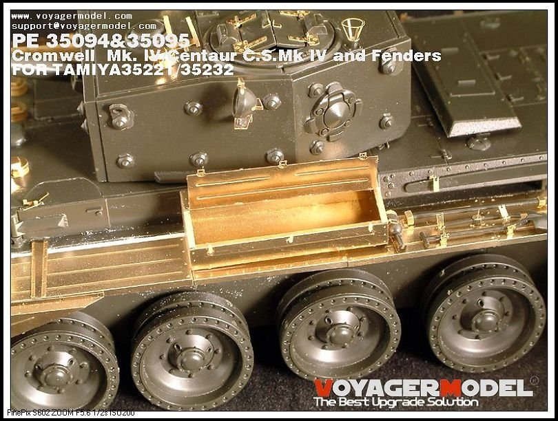 Voyager Model PE35094 Cromwell Mk. IV/Centaur CSMk IV (For TAMIYA 35221/35232) 1/35 – image 10