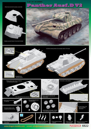 Dragon 6822 Panther Ausf. D V2 – Bild 2