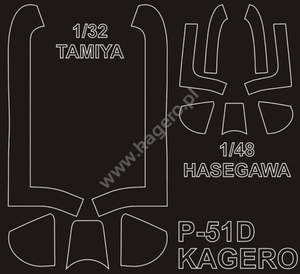 Kagero 19012 P-51/F-6 Mustangs with the USAAF – in the MTO, Asia and Pacific EN/PL – image 5
