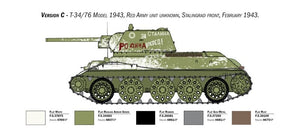 Italeri 6570 T-34/76 mod. 1943 1/35 – imagen 7