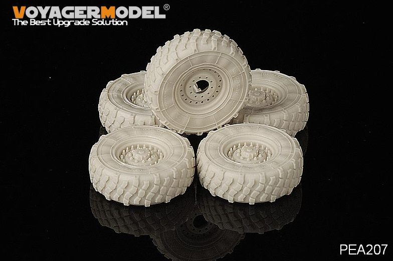 Voyager Model PEA207 Modern US Army M1078/M1083/M1084 Road Wheels (For TRUMPETER) 1/35 – imagen 3