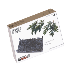 RT-Diorama 35472 Coniferous Branches - Camo Foliage 1/35