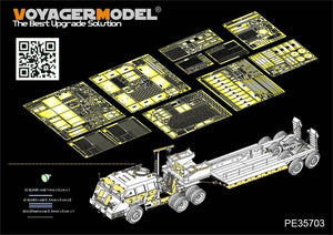 Maquette Voyager PE35703 Transporteur de chars M25 américain de la Seconde Guerre mondiale (pour TAMIYA 35230) 1/35