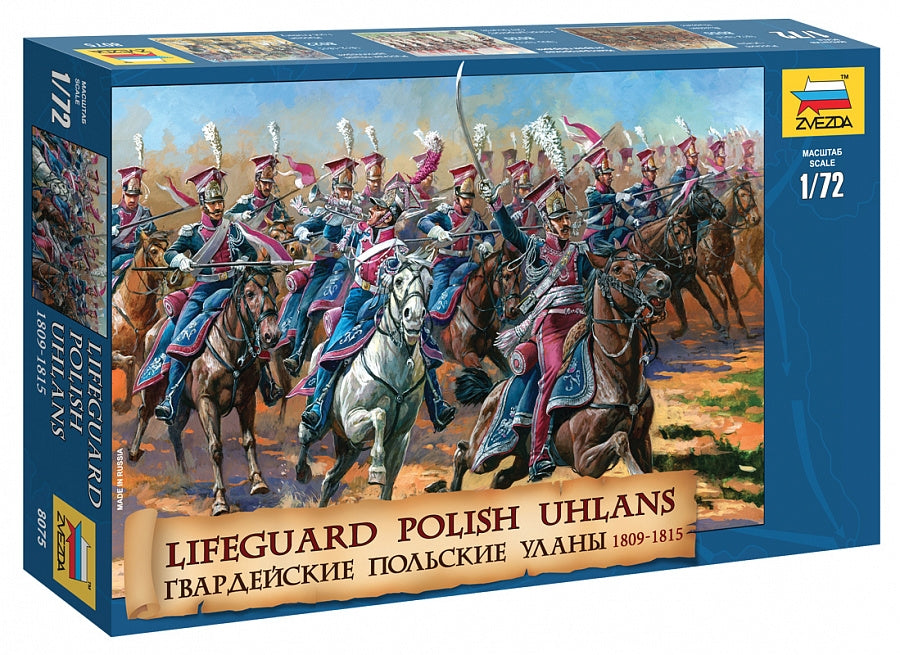 Zvezda 8075 Sauveteur uhlans polonais 1809-1815 1/72