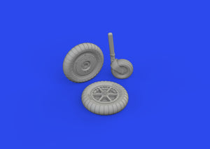 Eduard 672341 Bf 109G-2/ G-4 wheels for bulged wings PRINT Eduard 1/48 – zdjęcie 2