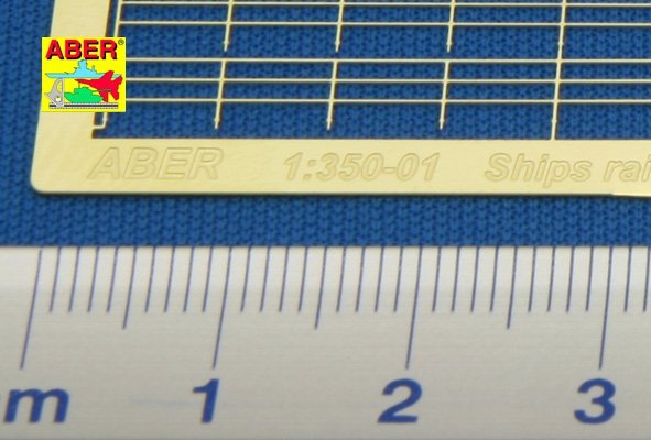 Aber 350-01 Ships railing 1/350 – immagine 3