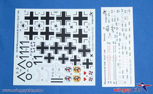 Wingsy Kits D5-08 German WWII Fighter MESSERSCHMITT Bf 109 E-3 1/48 – imagen 11