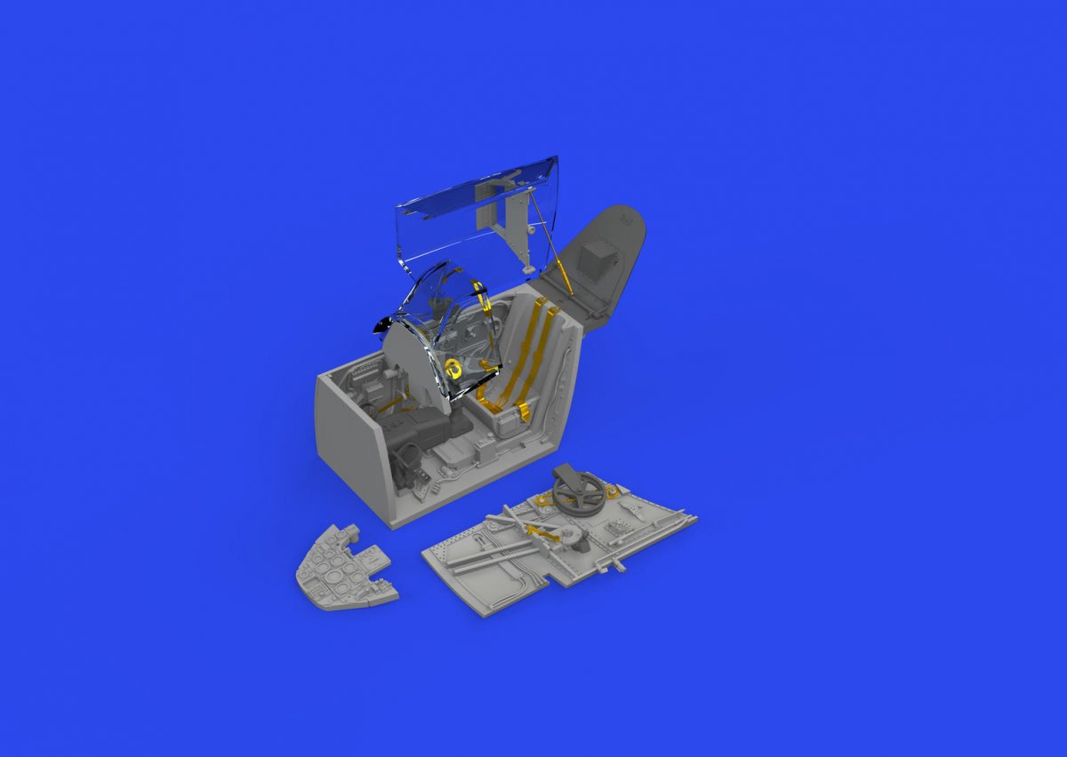 Eduard 648926 Bf 109G-10 cockpit PRINT Eduard 1/48 – imagen 2