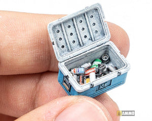 Liang 0414 3D-Print Model Mini Bar &amp;amp; Freezer 1/35 – Bild 5