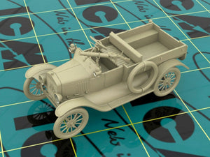 ICM 35607 Voiture ANZAC de la Première Guerre mondiale, modèle T 1917 LCP avec mitrailleuse Vickers MG 1/35 – image 2