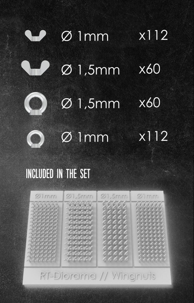 RT-Diorama 35663 Wingnuts &amp;amp; Lifting Rings 1/35 – image 2