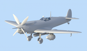 ICM 48060 Spitfire Mk.IXC Beer Delivery, WWII British Fighter 1/48 – immagine 2