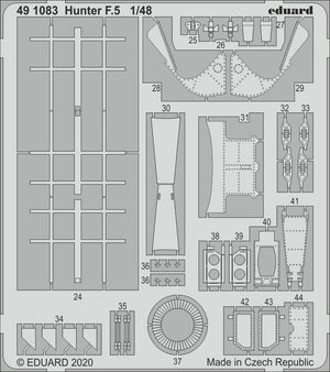 Eduard 491083 Hunter F.5 1/48 AIRFIX – immagine 2