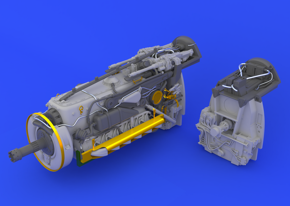 Eduard 632025 Bf 109G-6 engine 1/32 (Revel) – imagen 6