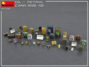 MiniArt 35595 OIL &amp;amp; PETROL CANS 1930-40s 1/35 – immagine 3