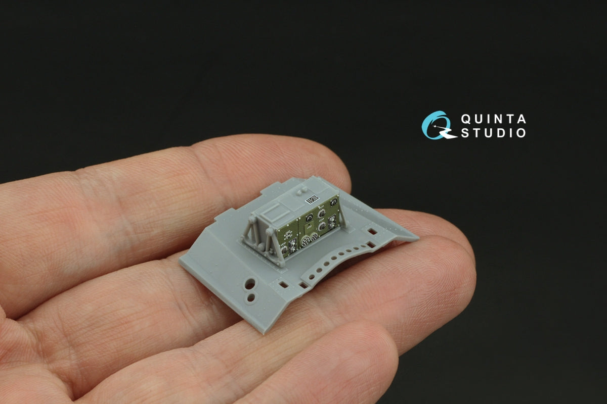Quinta Studio QD32240 Mitsubishi J2M3 Raiden 3D-Printed &amp;amp; coloured Interior on decal paper (Zoukei Mura) 1/32 – imagen 8