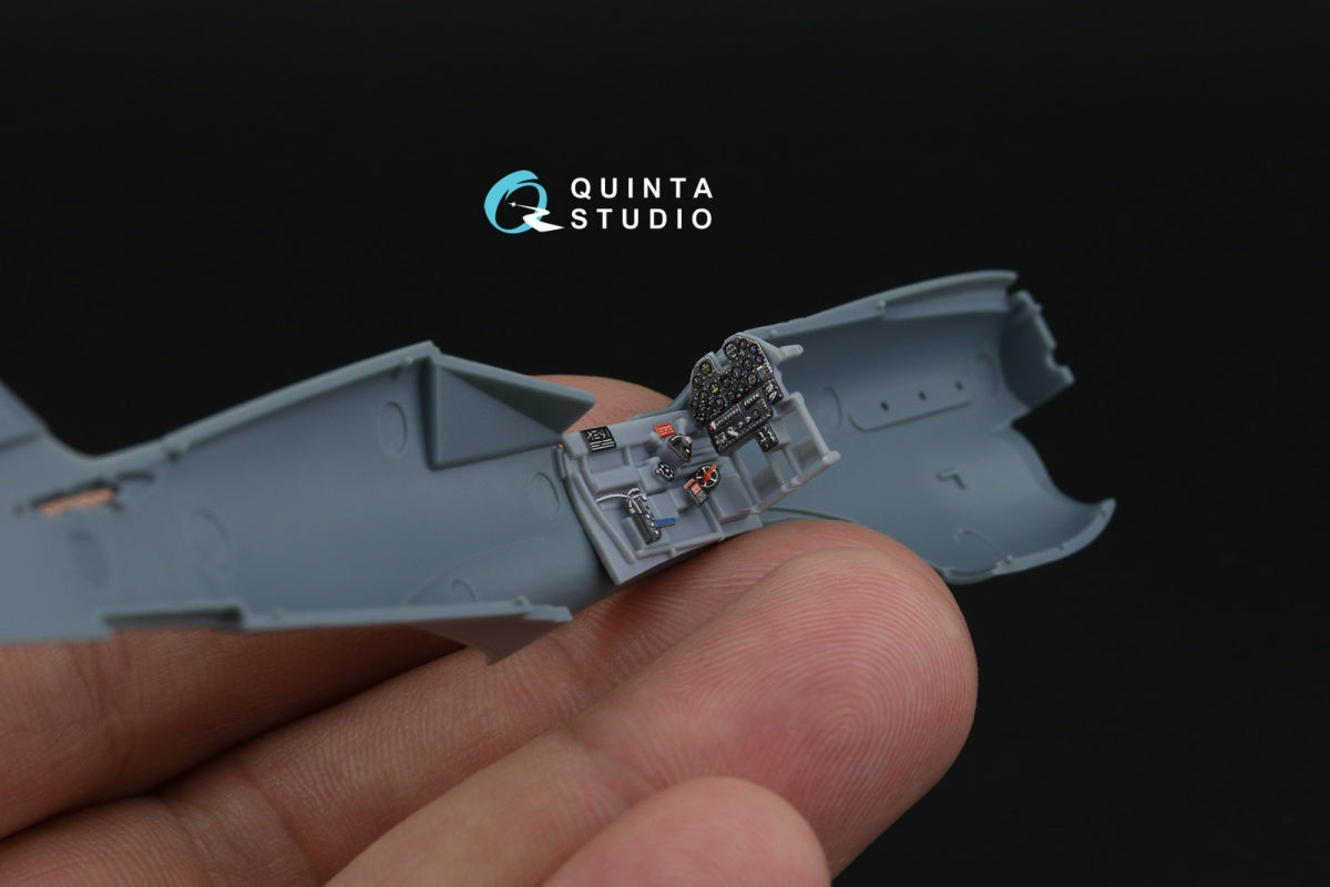 Quinta Studio QD72216 P-40N Warhawk 3D-Printed &amp;amp; coloured Interior on decal paper (Special Hobby) 1/72 – imagen 8