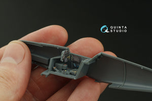 Quinta Studio QD72169 Bf 109G 3D-Printed coloured Interior on decal paper (Eduard) 1/72 – immagine 7