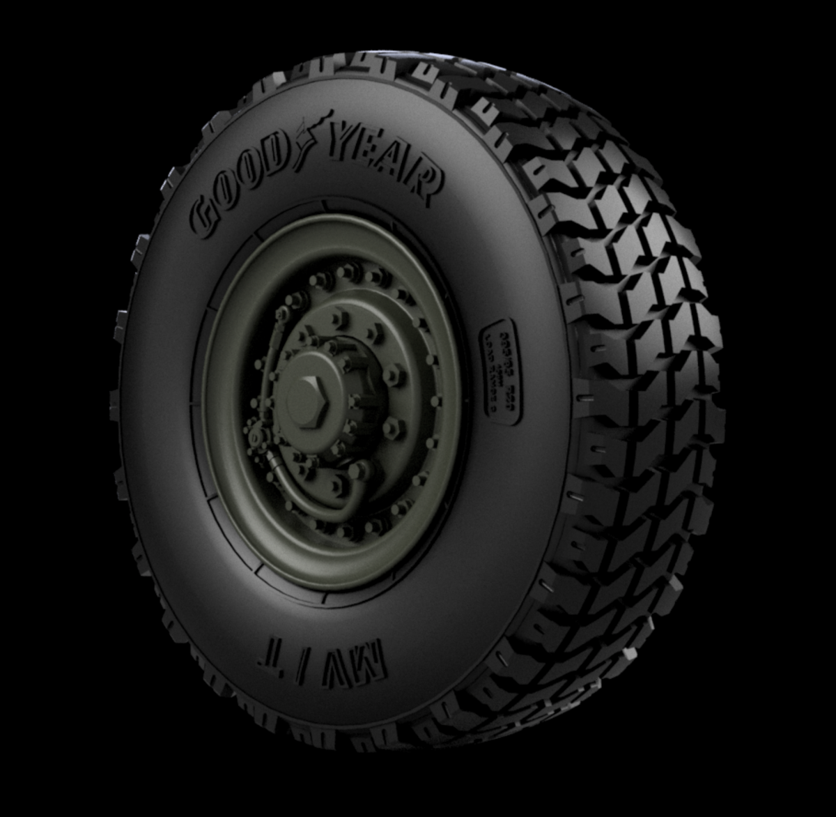 Panzer Art RE35-706 M1078 LMTV Road wheels (Goodyear) 1/35