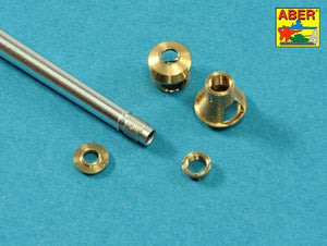 Aber 35L-045N German 75mm Barrel for Pak40 - middle model 1/35 – imagen 12