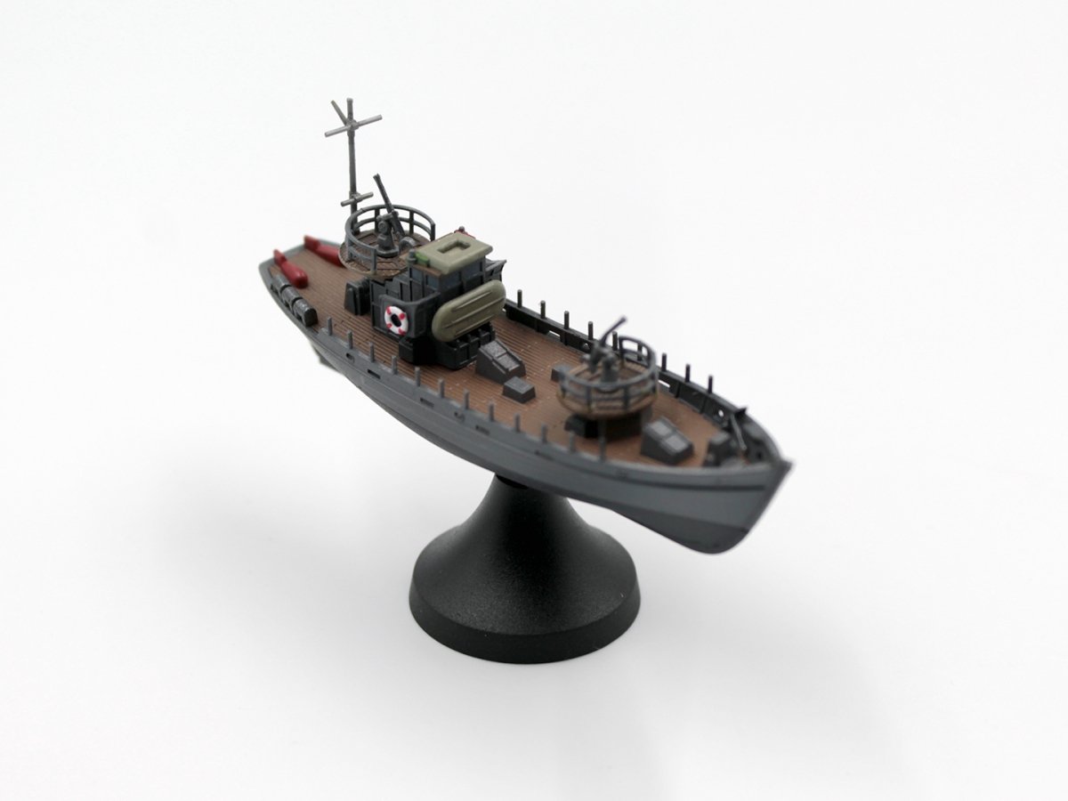 ICM S018 KFK Kriegsfischkutter WWII German multi-purpose boat 1/350 – imagen 6