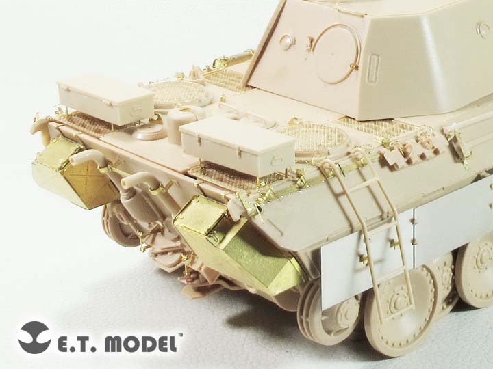E.T. Model E35-274 WWII German Panther D（Mid/Late Production) ( for Meng Model) 1/35 – imagen 6