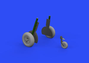 Eduard 632155 Bf 108 wheels spoked 1/32 EDUARD – immagine 2