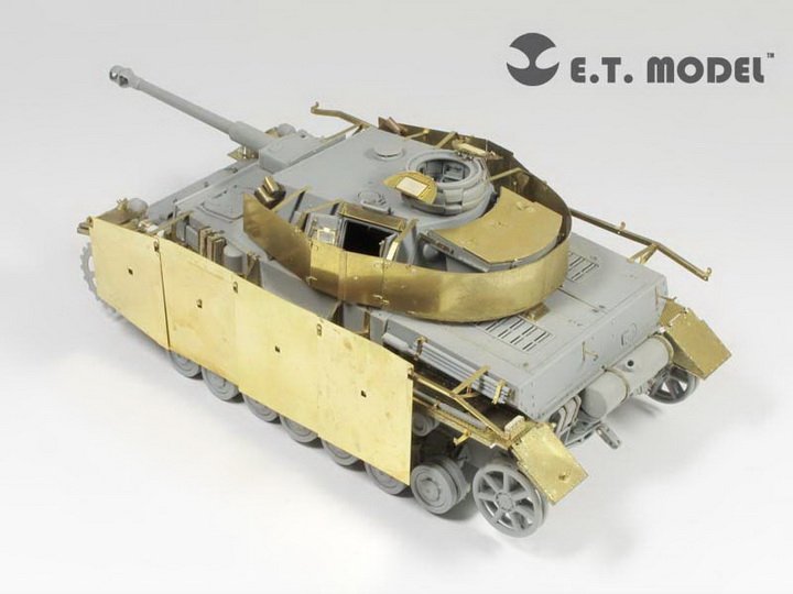 E.T. Model E35-086 WWII German Pz.Kpfw.IV Ausf.G Apr-May 1943 Production Schurzen (For DRAGON Smart Kit) 1/35 – Bild 3