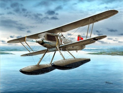 Specjal Hobby 48089 Heinkel He 51B-2 chasseur à flotteur (1/48)