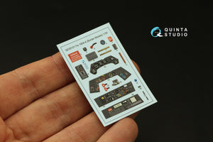 Quinta Studio QD35101 FW 190A-6 3D-Printed &amp;amp; coloured Interior on decal paper (Border Model) 1/35 – imagen 4