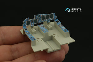 Quinta Studio QDS-48018 Su-34 3D-Printed coloured Interior on decal paper (KittyHawk) (Small version) 1/48 – immagine 9