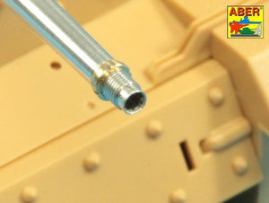 Aber 48L-35 German 88mm Pak 43/2 L/71 barrel for Sd.Kfz.184 Elefant 1/48 – imagen 8