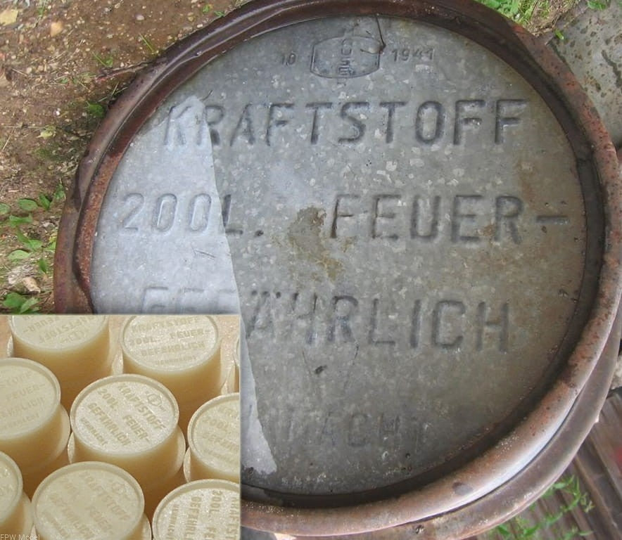 FPW Model 48004 German MAUSER Fuel Barrels (3 pcs.) 1/48