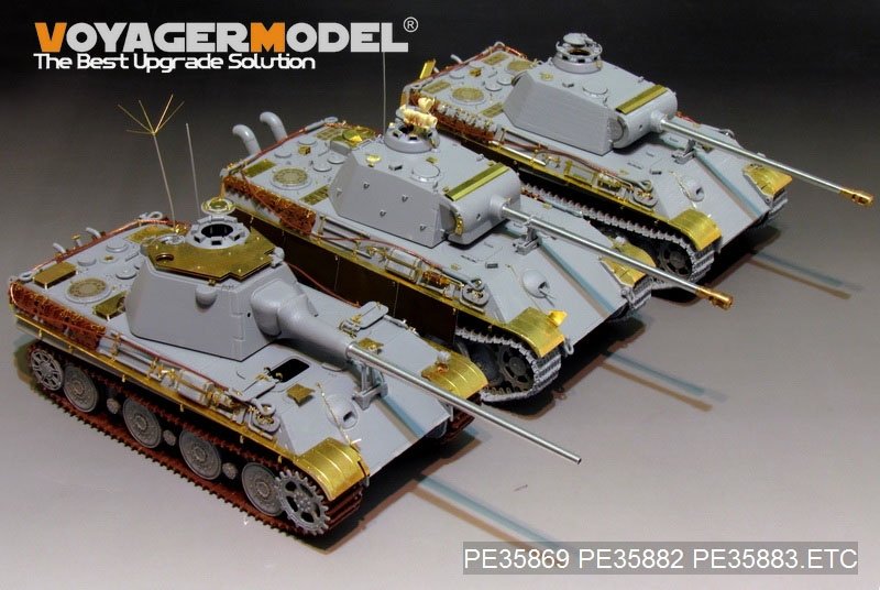 Voyager Model PE35883 WWII German Panther G Later ver.Basic for DRAGON 1/35 – imagen 12