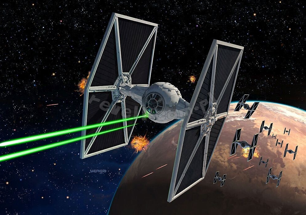 Revell 06782 Star Wars The Mandalorian Outland Tie Fighter 1/72 – imagen 3