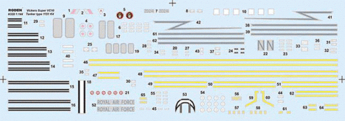 Roden 328 Vickers VC-10 K4 Type 1170 tanker 1/144 – imagen 3