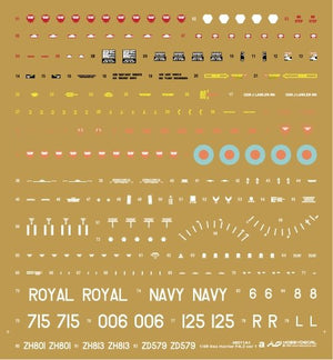 HobbyDecal AL48011V1 Sea Harrier FA.2 1/48 – imagen 4